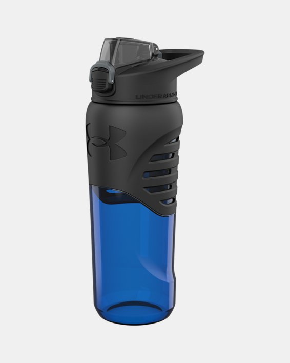 UA Draft Grip 24 oz. Water Bottle, Blue, pdpMainDesktop image number 1